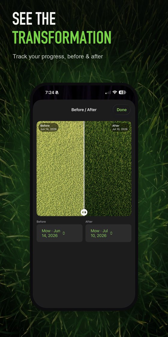 See the transformation — track your progress before and after